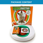 Cat Toilet Training System 3 Step Litter Kwitter Pet Training DVD Instruction V201-FDZ2021WH8AU