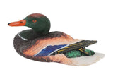 Simulation Water Floating Duck Sculpture Ornament Synthetic Resin Artware Fountain Pond Decoration V1294-YM0523-3111210410711