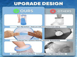 Waterproof Extra Wide Leg Cast Cover for Shower with Non-Slip Bottom Protector Surgery Wounds V1369-AZ3-W-18767