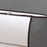 Clothes Storage Bags Fabric Foldable Blanket Storage Container Closet Organizer with Clear Window V1294-YM0901-3117250021311