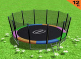 Kahuna Blizzard 12 ft Trampoline with Net TRA-BLZ-12-RB