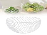 Fruit Rustproof Iron Desktop Storage Round Large Capacity Metal Wire Sundry Organizer V1294-YM0901-3117240172211