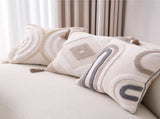 Walbest Boho Throw Pillow with Braided Rope Pattern And Tassels Soft Cotton Linen Textured Cushion V1189-WXFWAL-20260319-00028