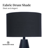 Sarantino Metal Table Lamp in Black and Gold LMP-MLM-50230