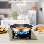 SOGA Stainless Steel Fry Pan 24cm 32cm Frying Pan Induction Non Stick Interior FRYPANNS2870-2874