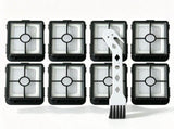 8 Filters 1 White Cleaning Brush For Bissell 2554A V1221-XM-LB458-GM33