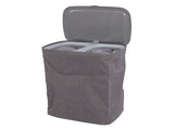 Laundry Hamper with Handles Lid Detachable Bag Fabric Laundry Separation Basket for Bathroom Utility V1294-YM0901-3117240247011
