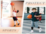 4 Pairs Kids Long Compression Boys Leg Sleeves Non Slip UV Protection Thigh Calf for Kids Boy Girl V1370-AZ4-17584