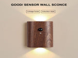 Indoor Motion Sensor Wall Double Head LED Rechargeable Night Sensing Corridor Passage V1294-YM0901-L6763CW