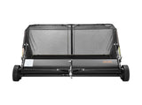 Tow Behind Lawn Sweeper, 122cm Pull Behind Yard Sweeper, 26 cu. ft Hopper Bag Capacity, Leaf & Grass V952-TCSCPQSQHS489BP0X001V0