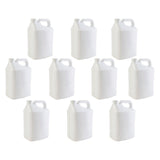 10x 5L White HDPE Plastic Bottles Tamper Tel Caps - Dangerous Goods Jerry Can V238-SUPDZ-33089759936592