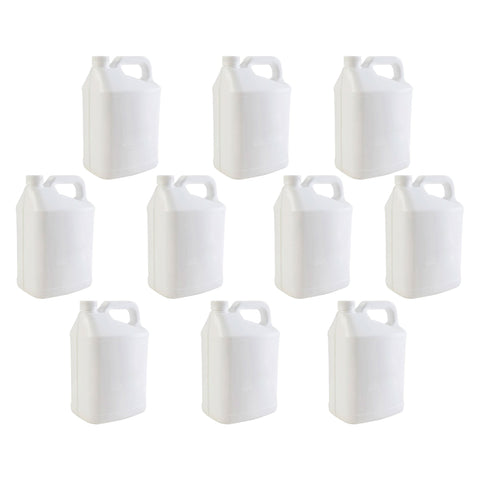 10x 5L White HDPE Plastic Bottles Tamper Tel Caps - Dangerous Goods Jerry Can V238-SUPDZ-33089759936592
