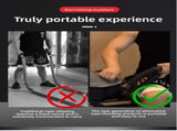 Cordless Battle Rope Weighted Spring Bars 1 Pair Heavy Duty Arm & Core Trainer Portable Home Gym V888-ELOSUNG44000