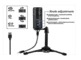 Professional USB Condenser Microphone - Studio Grade Recording Mic V1263-JX-3662