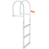Dock Ladder, Removable 3 Steps, 227 kg Load Capacity, Aluminum Alloy Pontoon Boat Ladder with 7.9 cm V952-MTZTCXSJFHXJDP38PV0