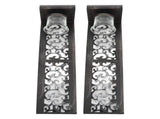 2pcs Wall Candle Holders Exquisite Iron Art Wall Candlestick Durable Antique Candle Scones Wall V1294-YM0703-3115230035011