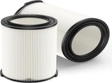 2-pack Standard Wet/dry Vac VF4000 Replacement Filter, Compatible with RIDGID Vacs 5-20 Galls Vacuum V1258-DP02-C-1040