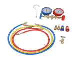 Air Conditioning Pressure Gauge R410 22 134A 3 Way AC Diagnostic Manifold Gauge Tube Set for Freon V1294-YM0706-3114230080411