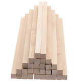 Craft Wood Sticks Light Brown for Decoration DIY Projects 30Pcs V1192-AZ-W-27710
