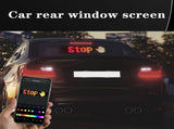 LED Flexible Display APP BT Car Advertising Full Color Intelligent Vehicle Sticker Soft V1294-YM0901-L6717-2