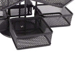 Tea Bag Organizer 2 Tier 8 Removable Baskets Up to 96 Teabags Storage Rotating Tea Bag Rack for V1294-YM0901-3118250134411