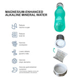 Mineral Maker MORBIDO Alkaline Filter Water Bottle a Mineral Stone Pouch BLUE V274-HA-AM-MINBOT-AQ