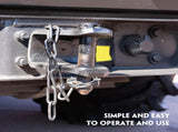 30 Pcs Trailer Hitch Pin Lock, 2-3/4" x 1/4" Pto Shaft Locking Safety Coupler Pin, Carbon Steel, V1259-DP01-A-5754