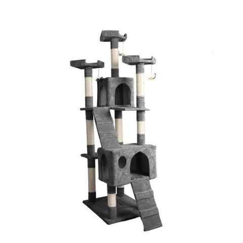 PaWz 184cm Cat Trees Scratching Post Grey JJ0779-GY