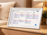 Artiss 10" Digital Calendar Planner Smart Photo Frame Family Chore Chart & Sync DPR-CAL-10-WH