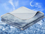 Cooling Blanket King Size for Hot Sleepers Light Blue V1258-DP02-C-672