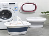 Collapsible Laundry Basket, Collapsible Laundry Basket with Handles, Foldable Laundry Basket V1189-LWWAL-20260401-05439