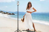 Selfie Stick Tripod 360-degree Rotatable Tripod for iPhone Android - Black V1263-JX-6304-1