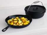 Toque 3PCS Cast Iron Frying Pan and Cast Iron Pot Set KT1007_NZ