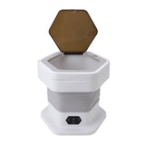 Mini Foldable Washer Wash and Spin Combo Ultra Cleaning Portable Travel Washer for Baby Clothes V1294-YM0901-3113240229211