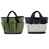 Garden Tool Bag With 9 Pockets Sturdy Oxford Cloth Gardening Tote Organizer For Home Yard Lawn 34W X V1189-LWWAL-20260327-04576