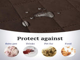 Reversible Quilted Recliner Covers Chair Cover Water Resistant Furniture Protector Washable Couch V1259-DP01-A-4463