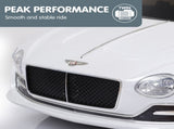 Kahuna Bentley Exp 12 Speed 6E Licensed Kids Ride On Electric Car - White CAR-BEN-WH