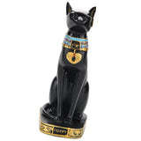 Egyptian Cat Resin Statue Figurine Household Room Ornament Crafts Gifts Home Decoration M V1294-YM0901-JY04725-02