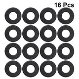 SWETRACE Foosball Tables Equipment 16Pcs 0.66In Black PVC Foosball Table Parts V1189-LWWAL-20260327-03373