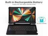 CHOETECH BH-017 Bluetooth Keyboard with Touchpad and Backlight for iPad Pro 10.9 " V28-ELECHOBH017BK