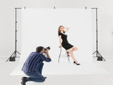 Backdrop Stand Background Stand Kit with 2 Tripod for Party & Photo Studio V952-BJJ2KLJ8510FOVLKXV0