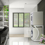 ORIGINAL Dryer Stand Maxi Portable Dryer Rack Heavy Duty Steel Capacity white for Washer/Dryer/Mini V201-HOLD6079WH8AU