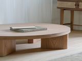 Apollo Round Solid Mindi Timber Coffe Table V199-CT090APNI