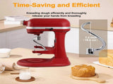 Dough Hook for Mixer, Stainless Steel Spiral Dough Hook Attachment for Lift Stand Mixers Household V1192-AZ-W-10533