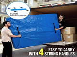 Queen Bags for Moving and Storage, Heavy-Duty Moving Supplies, Durable Wear-Resistant V1189-LC-AMZ-00266