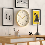 Newgate Monopoly Plywood Wall Clock With Yellow Hands V398-NGMON264PLY40CY