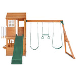 Lifespan Kids Springlake Play Centre With 2.2m Green Slide V420-LKPC-SPRING-GRN