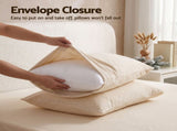 Giselle Queen Sheet Set 150 GSM Anti-pilling Micro Flannel, Fast Drying Lightweight 4 Piece, 40CM SHEETSETS-FLA-CW-Q