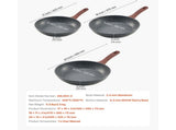 Frying Pan Skillet, Aluminum Egg Fry Pans, 3 Piece Set , Nonsitck Heavy-Duty V952-LCGSJTMFSTC9SVAUG001V0