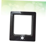 Rotary Controllable Cat Door for Cats and Kittens with Quiet Brush V1370-AZ4-18285